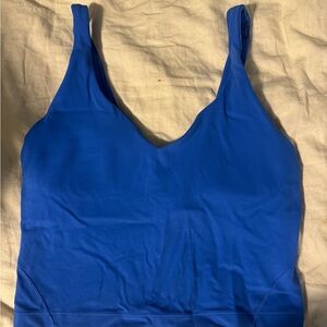 lululemon athletica Blue Tank Top